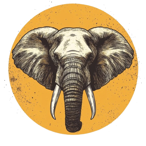 Mr. Wildside elephant logo